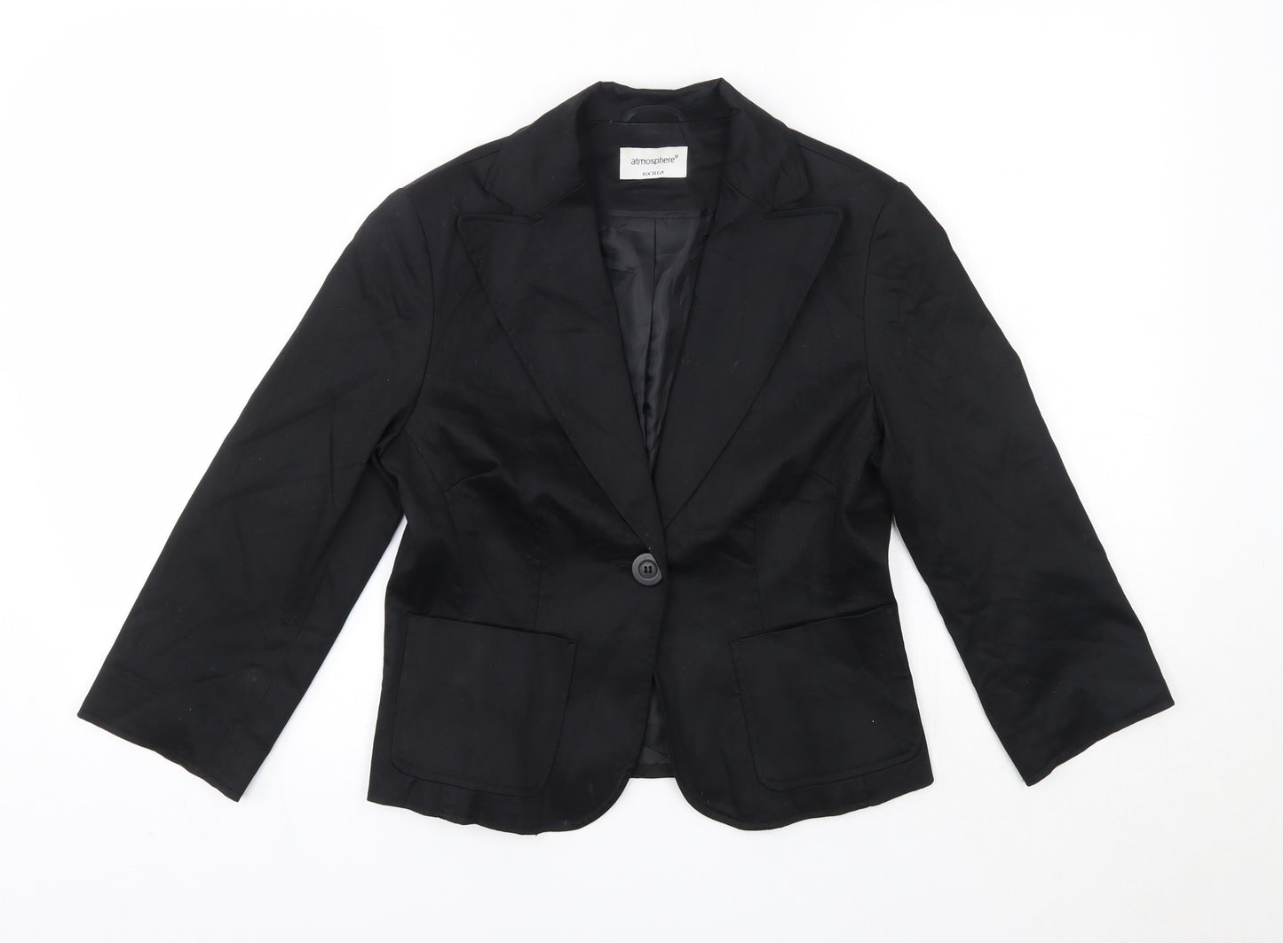 Primark Womens Black   Jacket Blazer Size 8