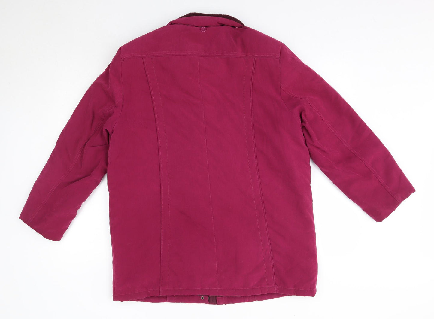 Isle Womens Pink   Overcoat Coat Size 16