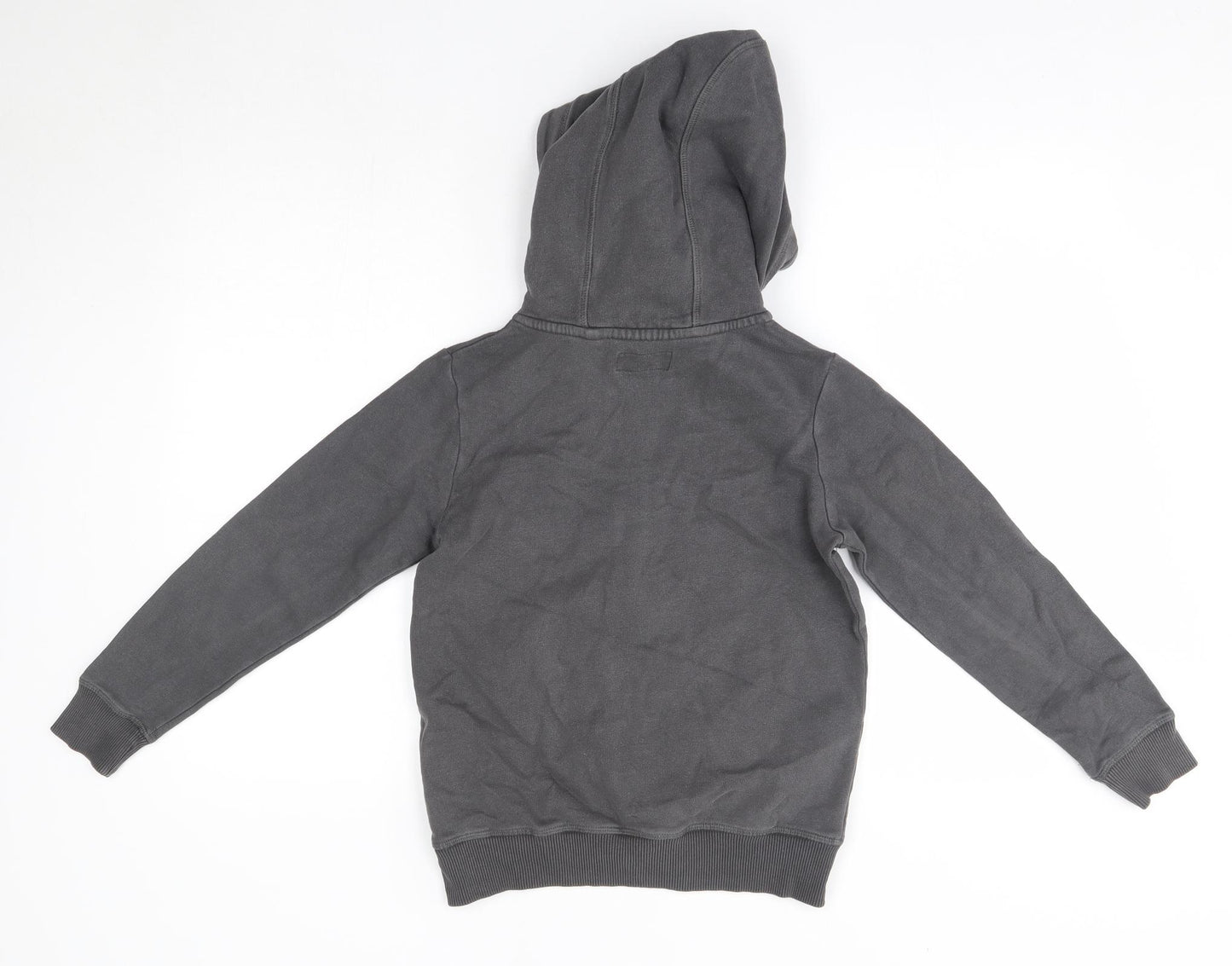 NEXT Boys Grey  Cotton Full Zip Hoodie Size 9 Years