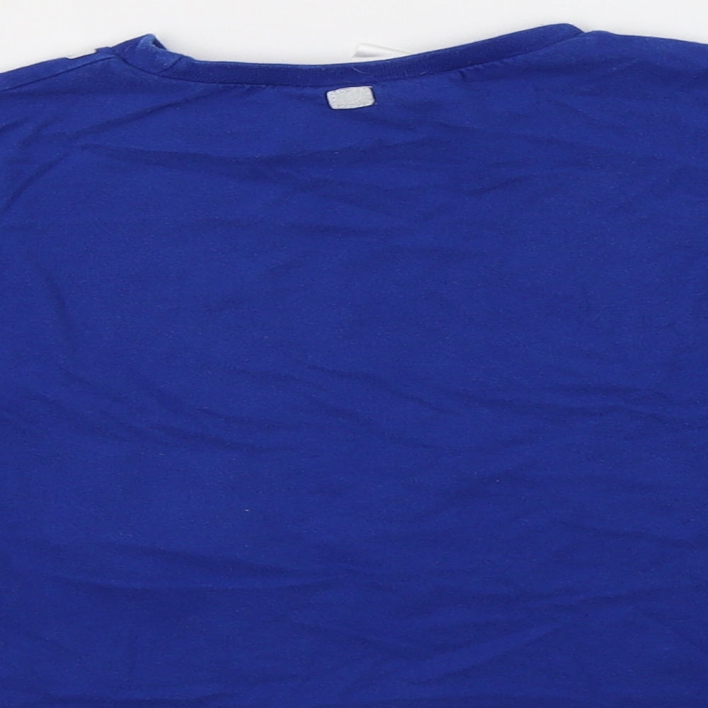 Ultimate Kids Boys Blue  Cotton Basic T-Shirt Size 4-5 Years Crew Neck  - Fireman Sam