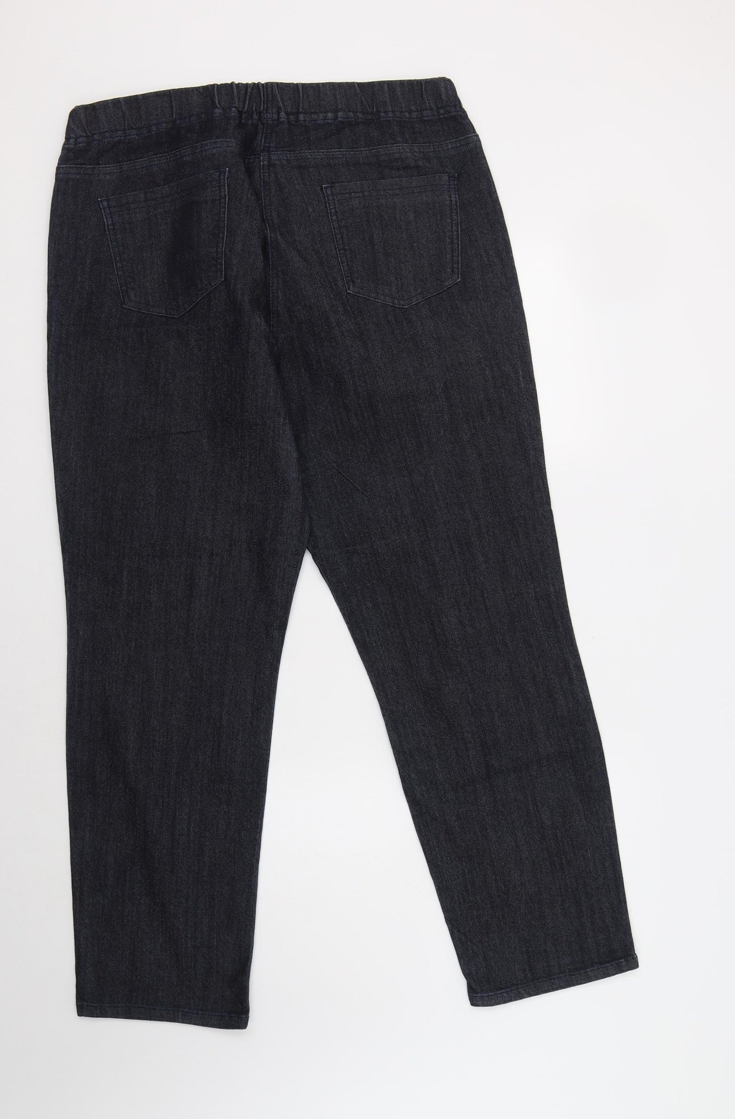 George Womens Blue  Cotton Jegging Jeans Size 18 L29 in Regular