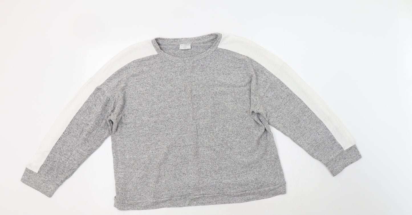 Jeff & Co Womens Grey  Viscose Top Lounge Set Size 16