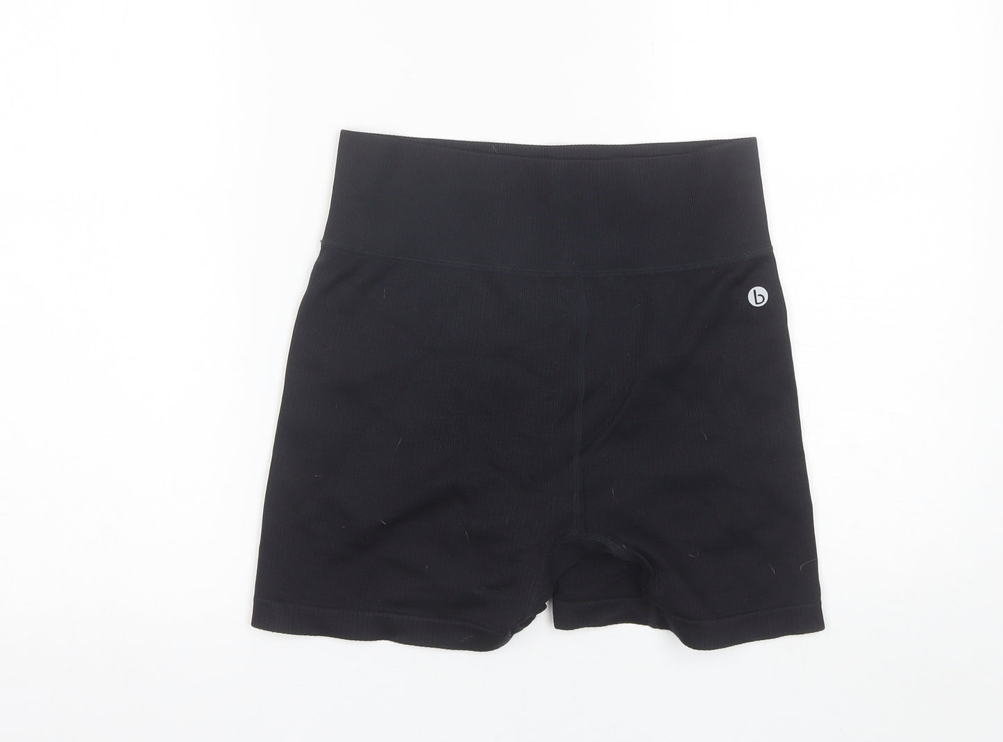 Cotton On Body Womens Black  Polyamide Biker Shorts Size M L4 in Regular  - Size M/L