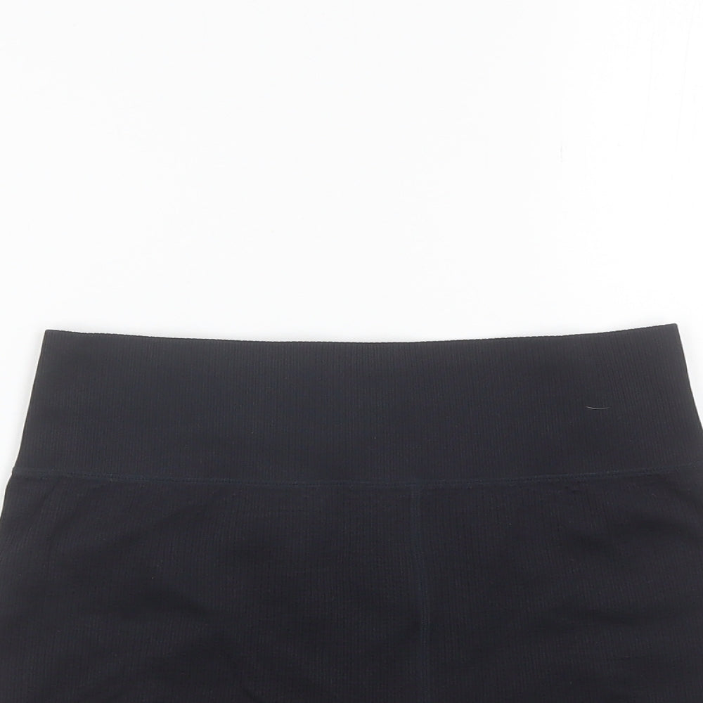 Cotton On Body Womens Black  Polyamide Biker Shorts Size M L4 in Regular  - Size M/L