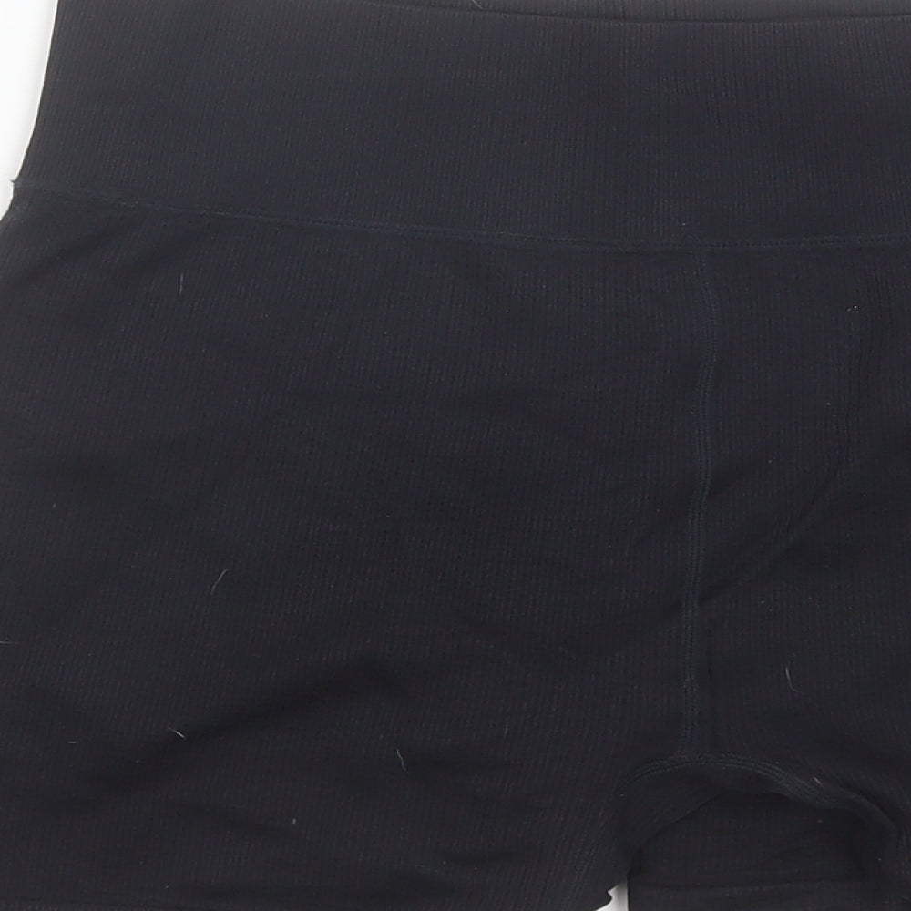 Cotton On Body Womens Black  Polyamide Biker Shorts Size M L4 in Regular  - Size M/L