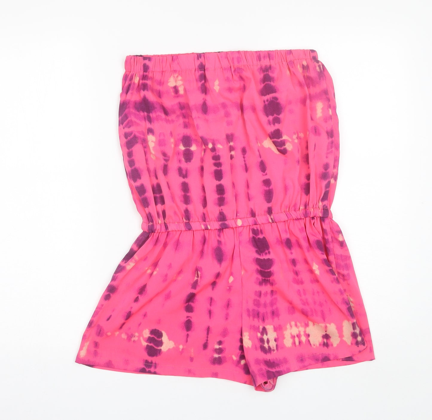 Papaya Womens Pink  Polyester Playsuit One-Piece Size 10