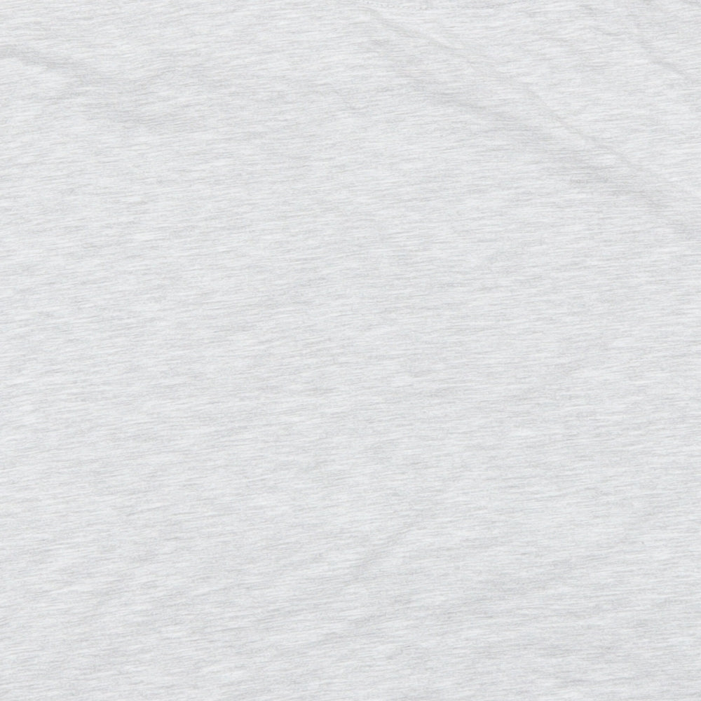 George Girls Grey  Polyester Basic T-Shirt Size 13-14 Years Round Neck