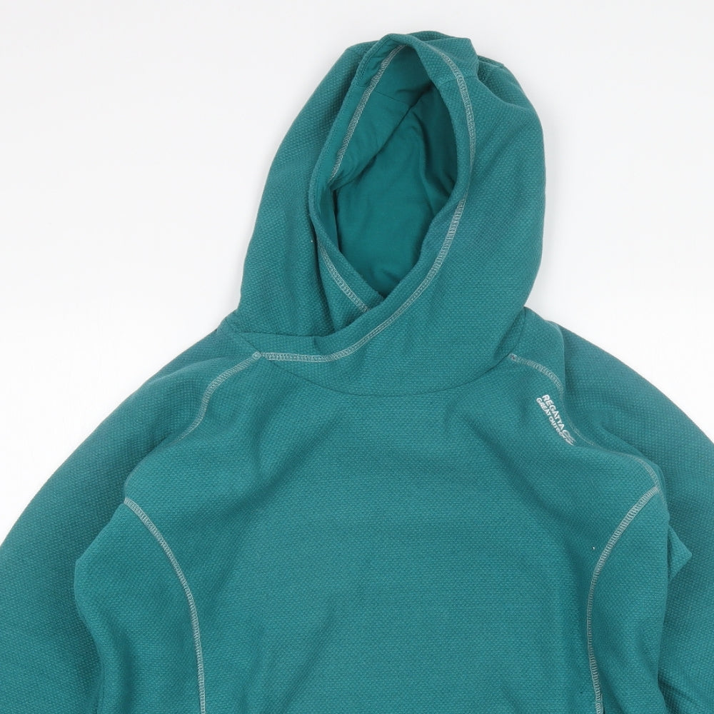 Regatta Womens Green  Polyester Pullover Hoodie Size 16