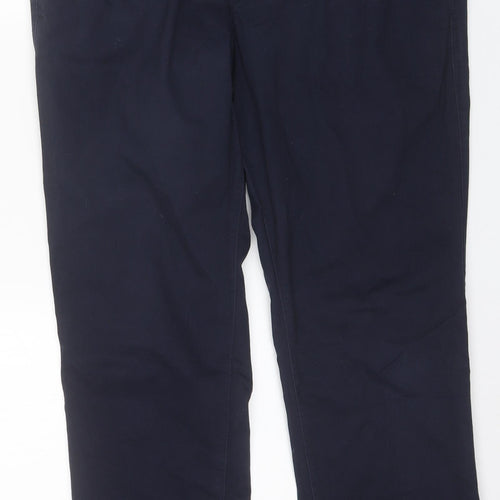 Gap Mens Blue  Cotton Chino Trousers Size 36 L32 in Regular