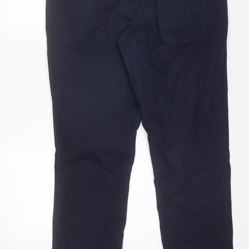 Gap Mens Blue  Cotton Chino Trousers Size 36 L32 in Regular