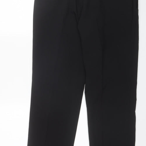 George Mens Black  Polyester Dress Pants Trousers Size 36 L29 in Regular  - Short length