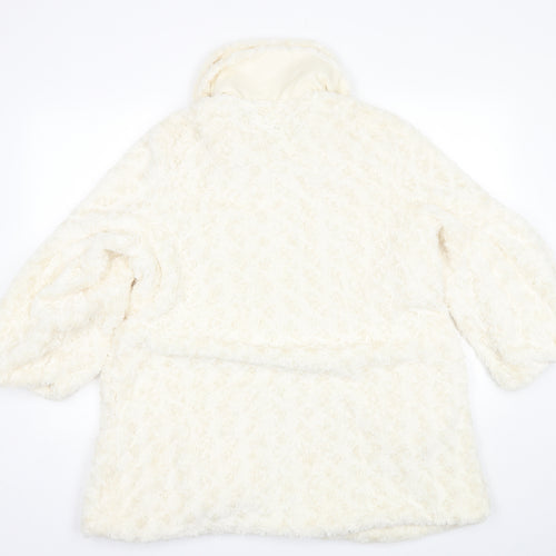 JSK London Womens Ivory   Jacket  Size XL
