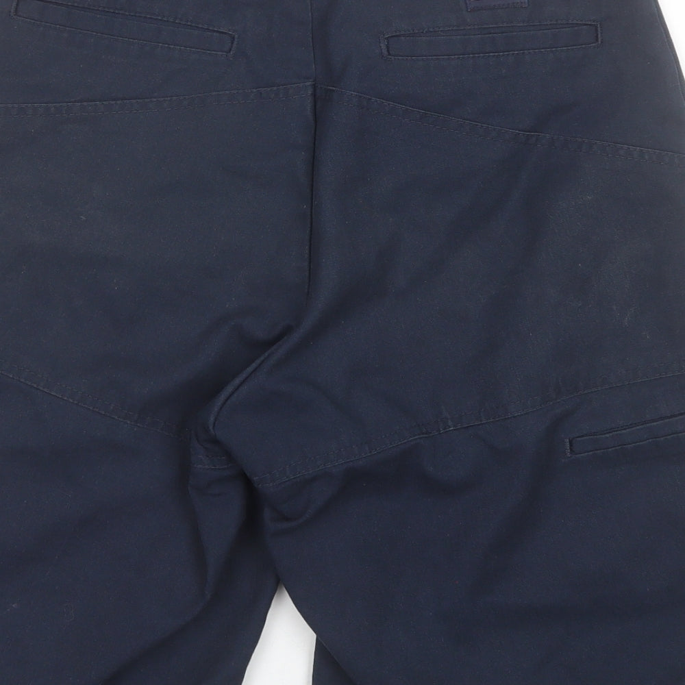 Dickies Mens Blue  Polyester Chino Shorts Size 32 L11 in Regular
