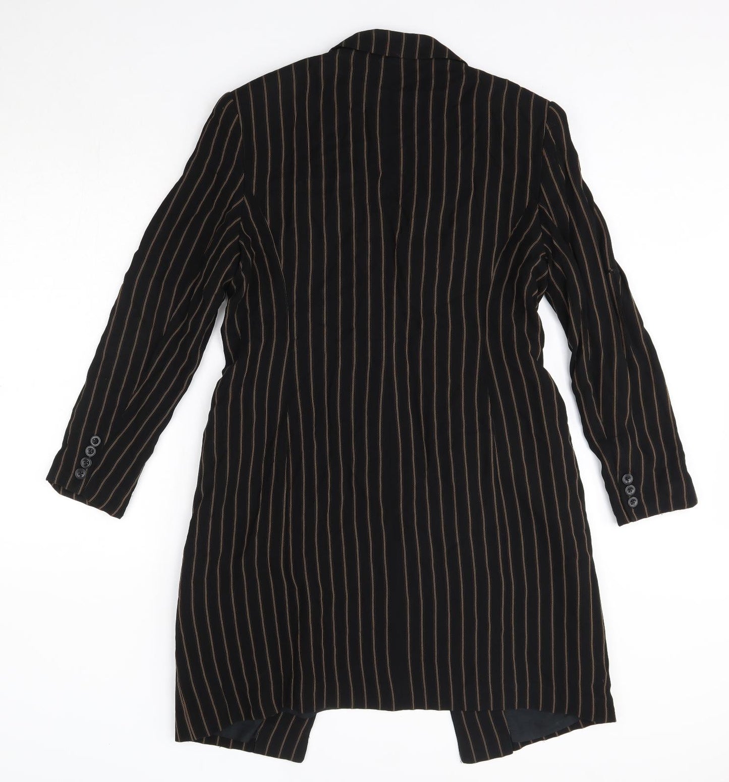 Episode Womens Black Striped  Jacket  Size 12