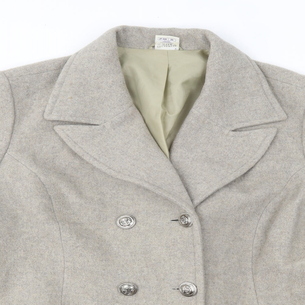 Classics Womens Grey   Overcoat Coat Size 20