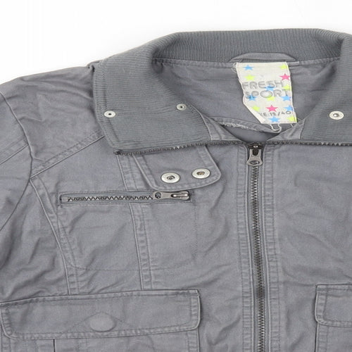 Fresh Sport Womens Grey   Jacket  Size 12