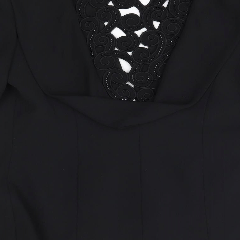 Gina Womens Black   Jacket  Size 12