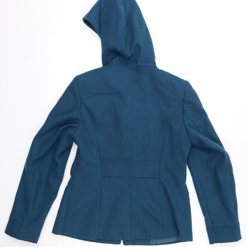 George Womens Blue   Parka Coat Size 10