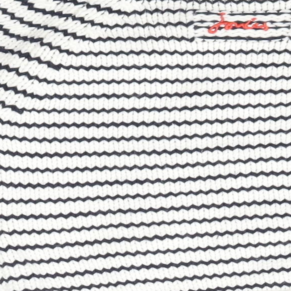 Joules Baby Multicoloured Striped Cotton Pullover Jumper Size 6-9 Months