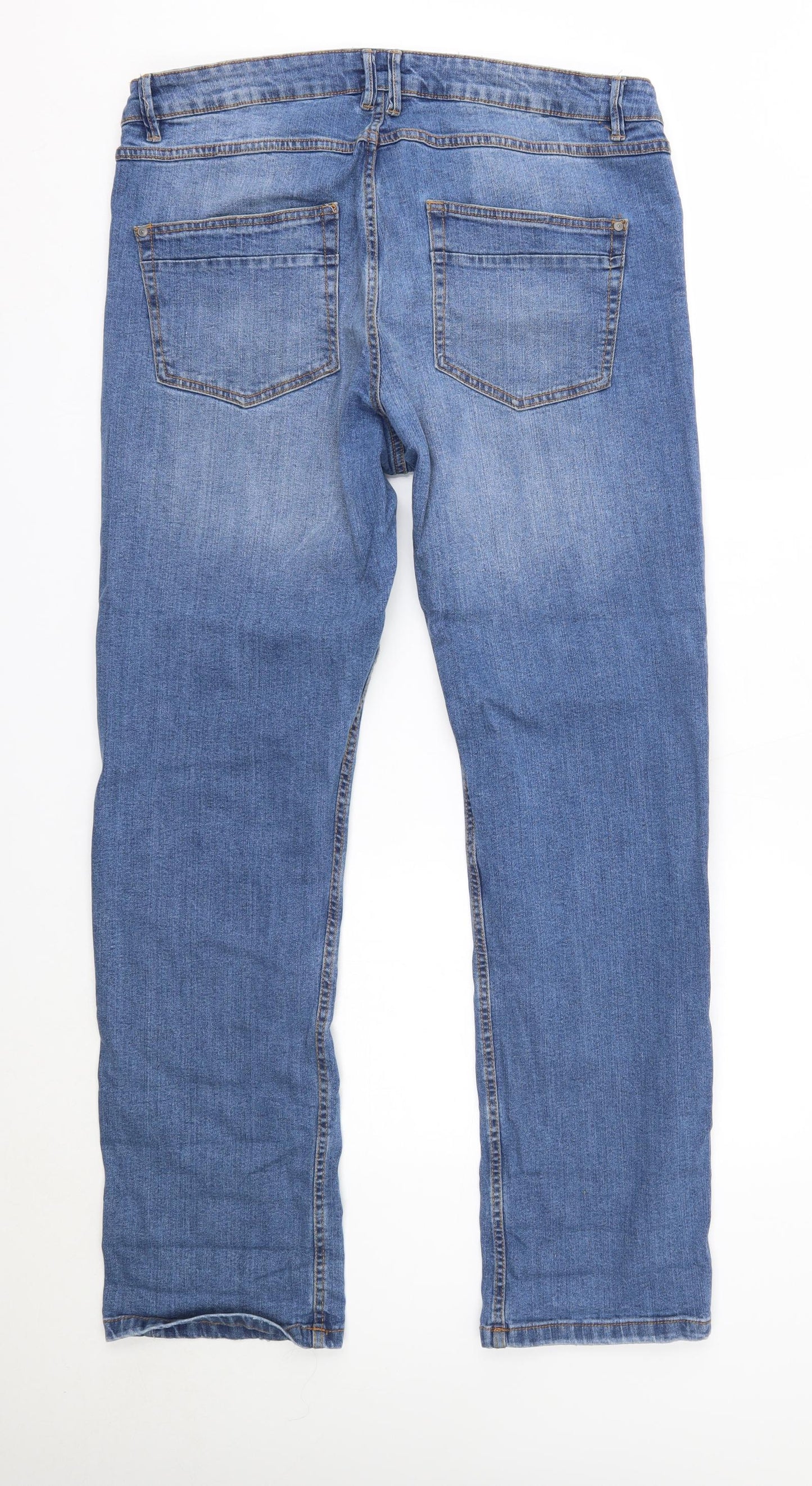 Livergy Mens Blue  Cotton Straight Jeans Size 56  Regular