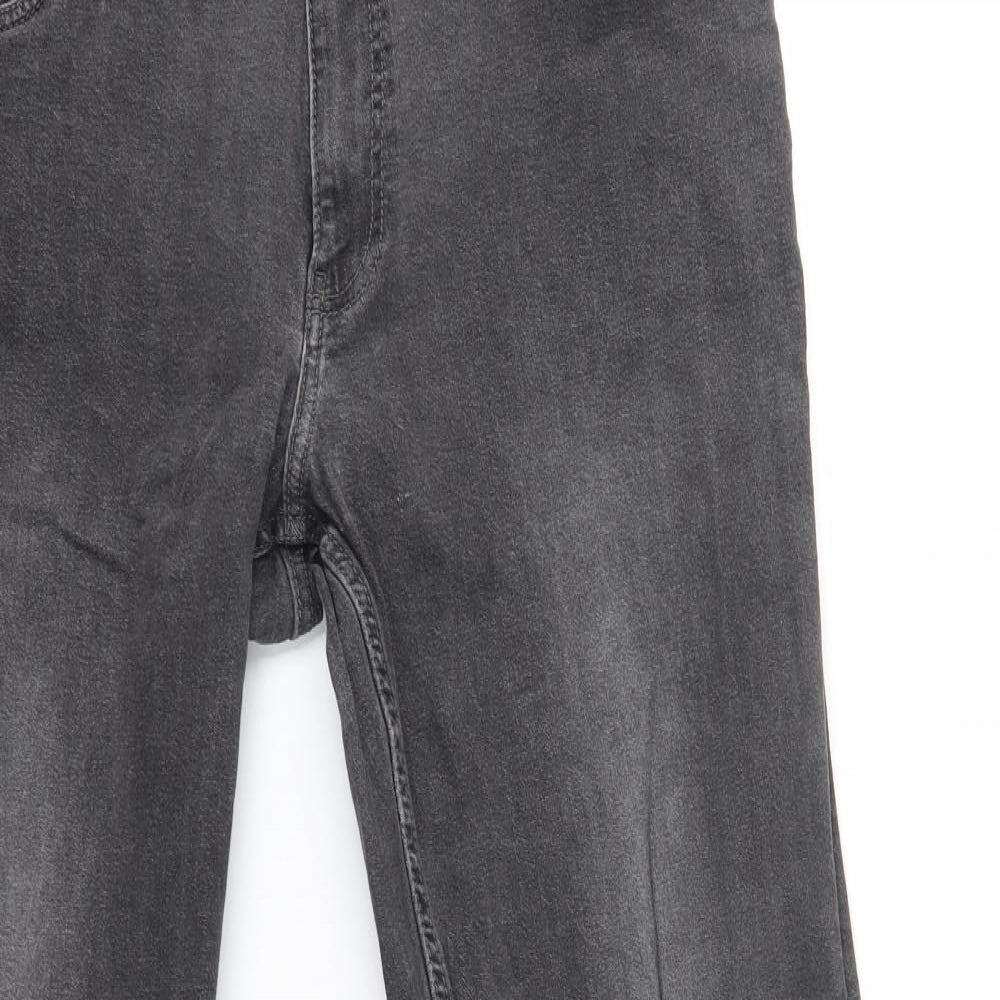 Livergy  Mens Grey  Cotton Straight Jeans Size 54 L31 in Regular