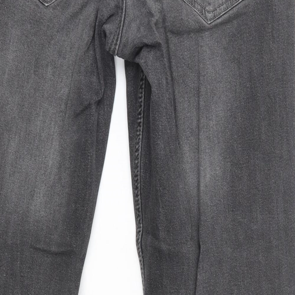 Livergy  Mens Grey  Cotton Straight Jeans Size 54 L31 in Regular