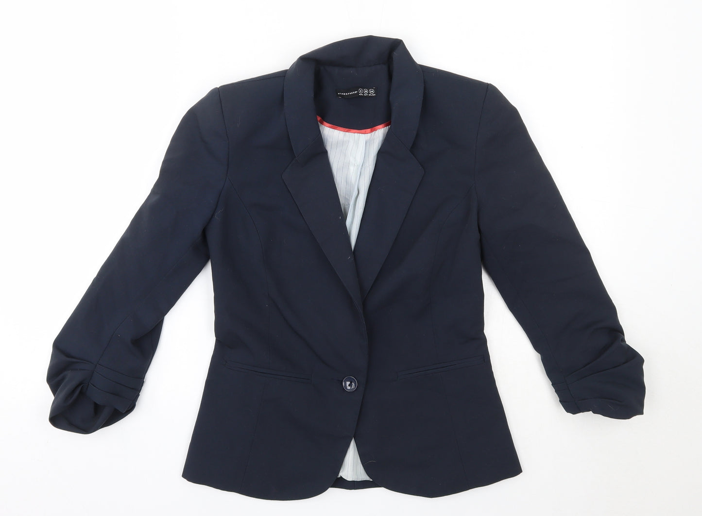 Primark Womens Blue   Jacket Blazer Size 8