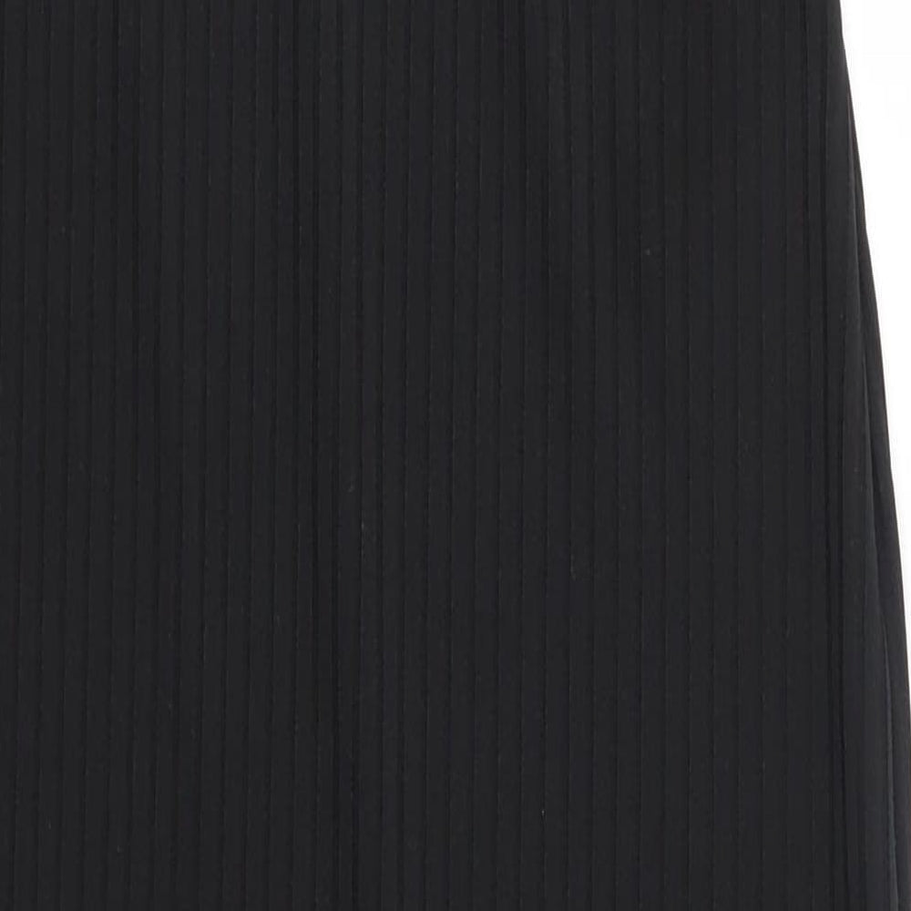 I SAW IT FIRST Womens Black  Polyester Pencil Dress  Size 10  Round Neck