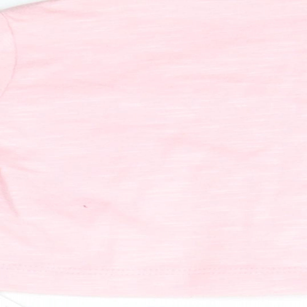 Mothercare Baby Pink  100% Cotton Basic Blouse Size 0-3 Months Round Neck