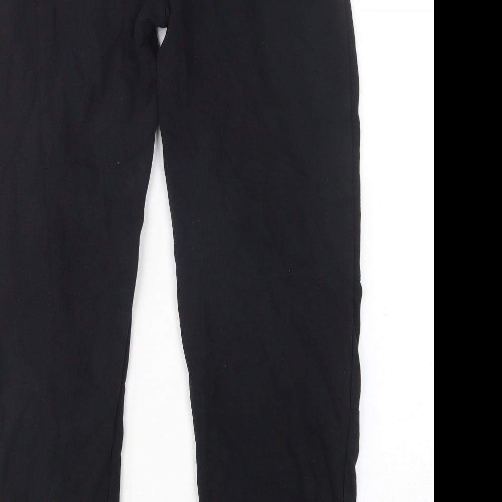 George Boys Black  Cotton Sweatpants Trousers Size 13-14 Years  Regular