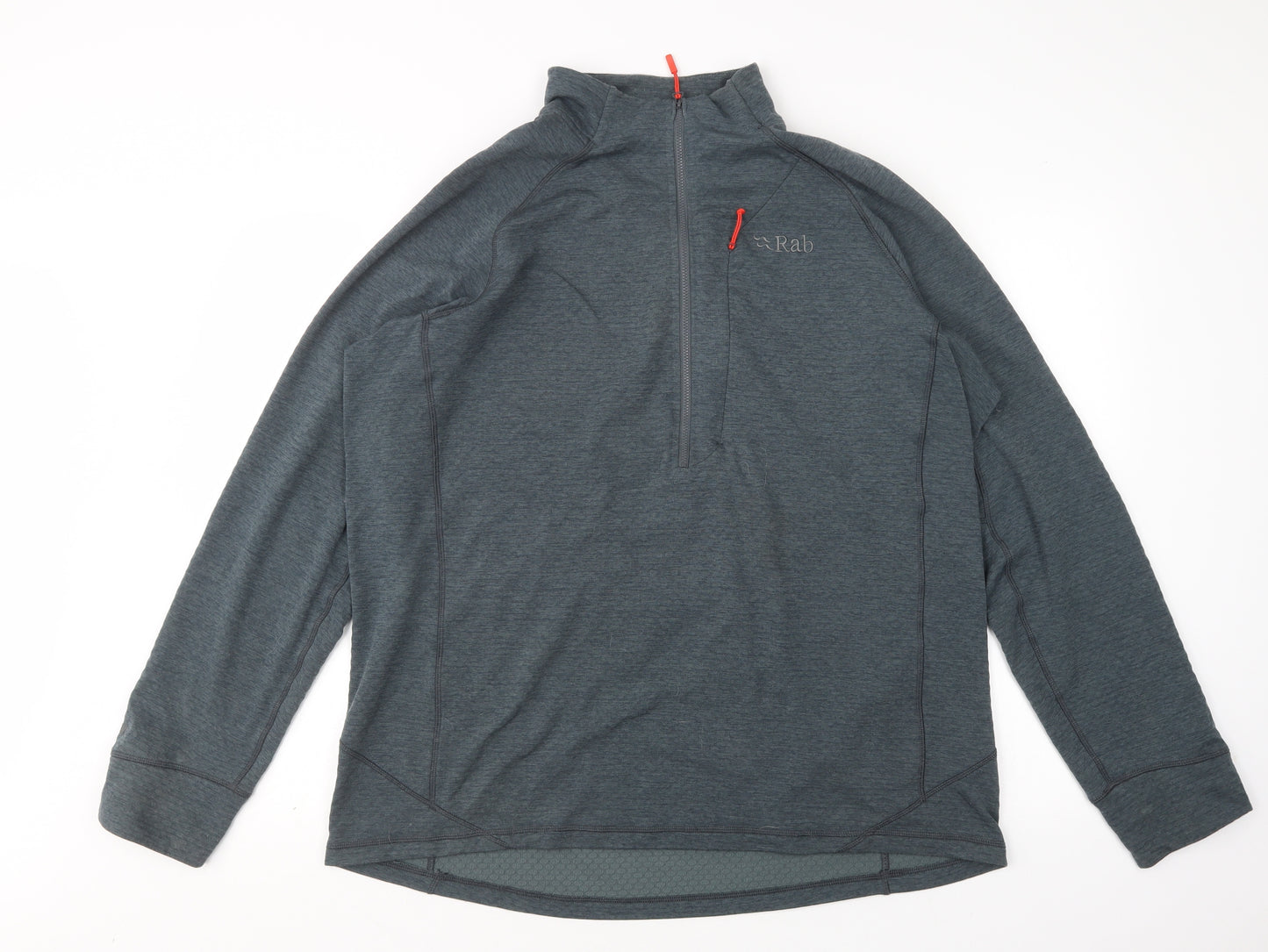 RAB Mens Grey  Polyester Pullover Sweatshirt Size 2XL