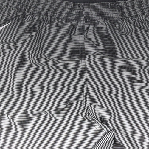Nike Mens Multicoloured Check Polyester Athletic Shorts Size M L6 in Regular  - Swim Shorts