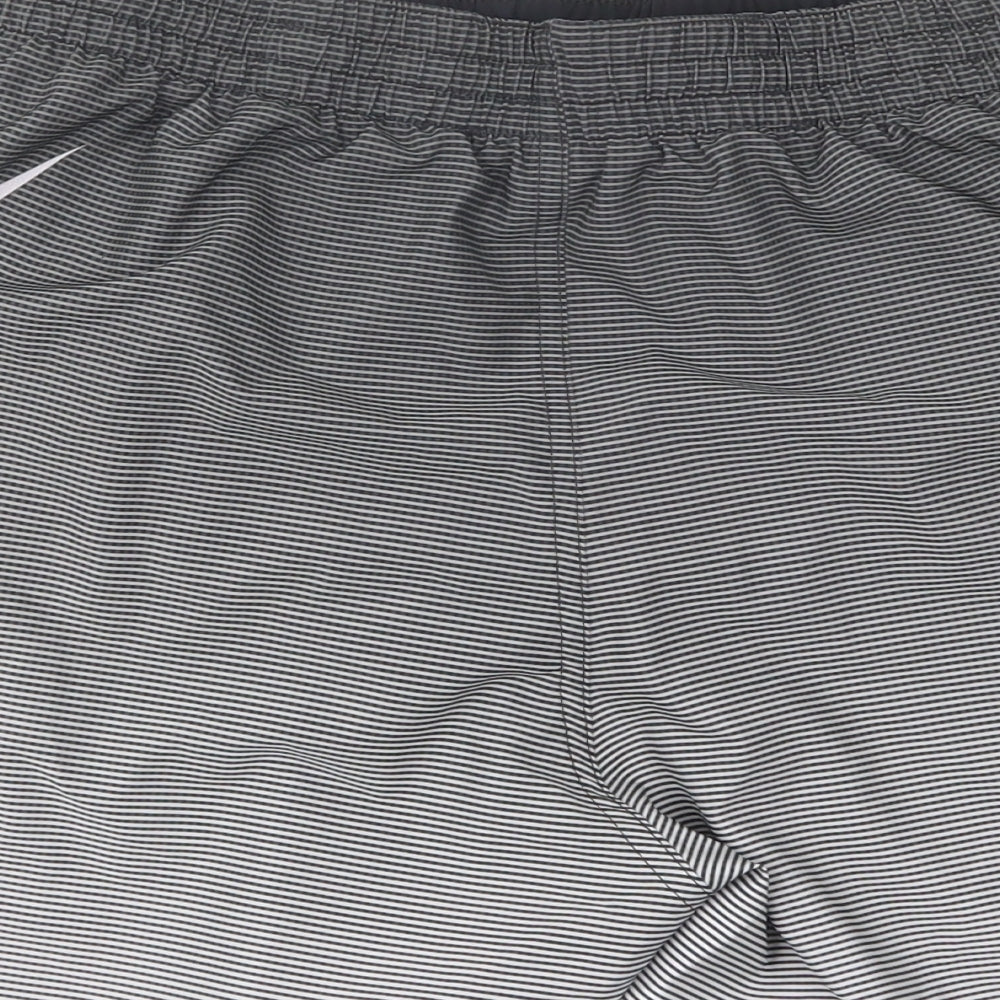 Nike Mens Multicoloured Check Polyester Athletic Shorts Size M L6 in Regular  - Swim Shorts