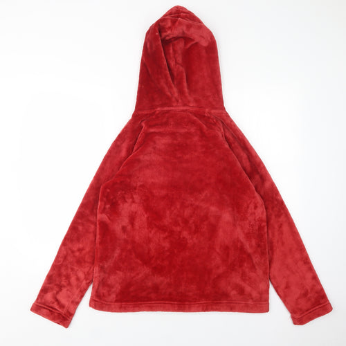 F&F Womens Red Animal Print Polyester Top Pyjama Top Size S   - Christmas