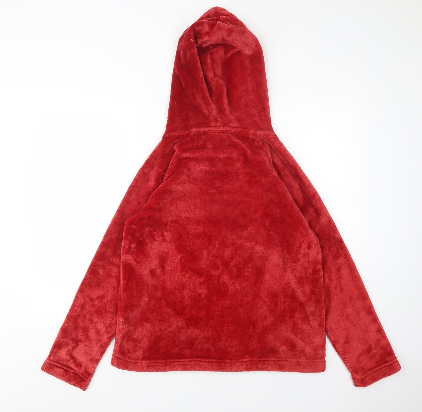 F&F Womens Red Animal Print Polyester Top Pyjama Top Size S   - Christmas