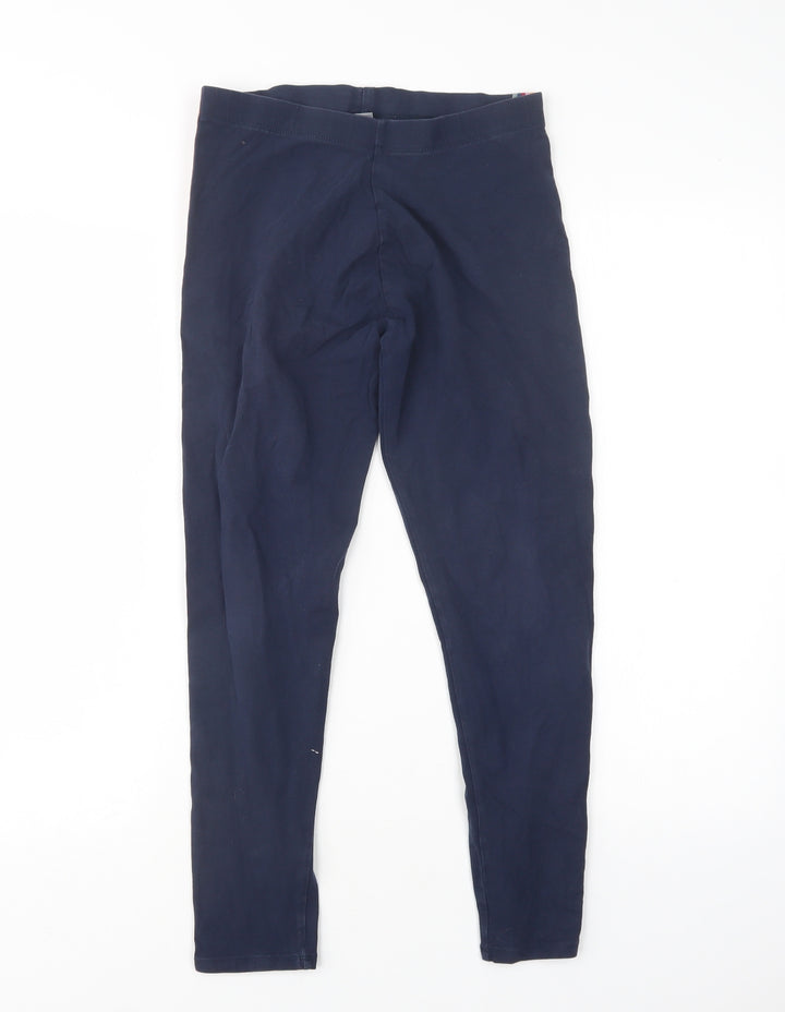 NEXT Girls Multicoloured Cotton Sweatpants Trousers Size 14 Years Extra-Slim