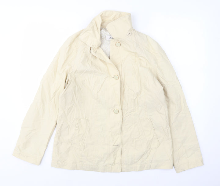 M&S Womens Beige   Jacket  Size 10