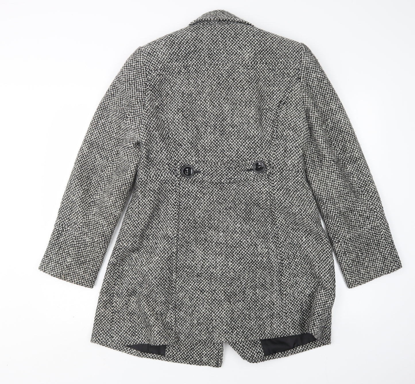 BHS Womens Multicoloured   Pea Coat Coat Size 12