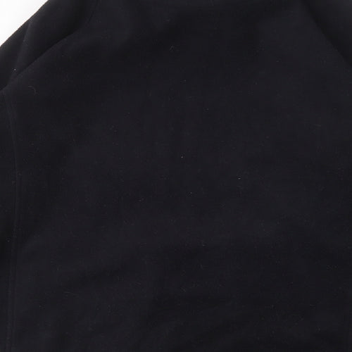 Regatta Mens Black  Polyester Full Zip Sweatshirt Size L