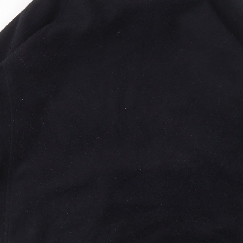 Regatta Mens Black  Polyester Full Zip Sweatshirt Size L