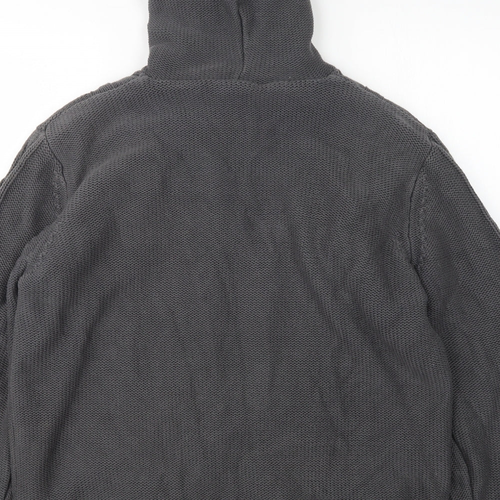 NEXT Mens Grey   Jacket Coatigan Size XL