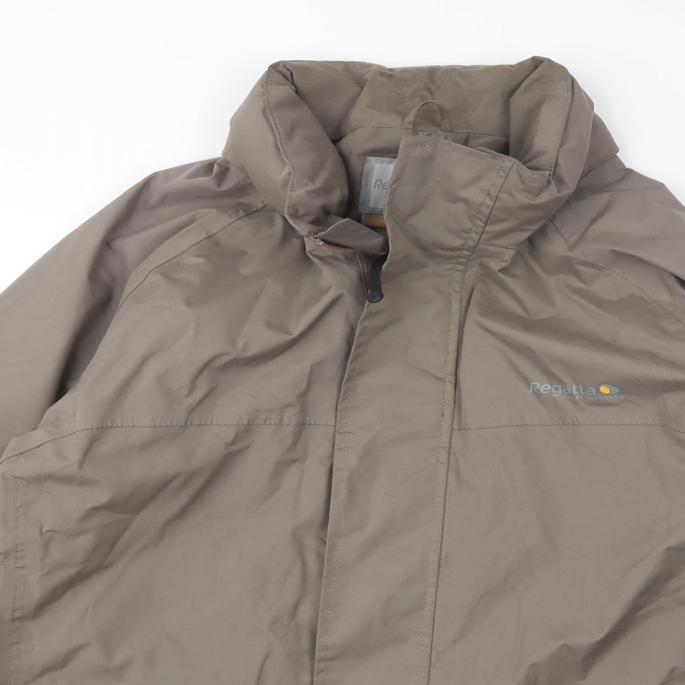 Regatta Mens Green   Rain Coat Coat Size XL