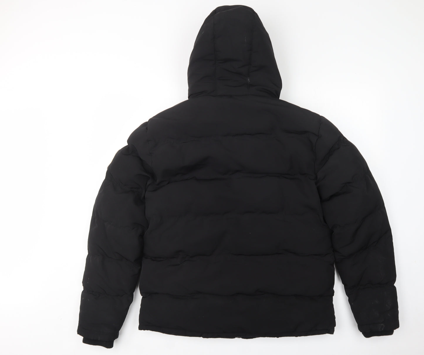 SoulCal&Co Mens Black   Rain Coat Coat Size M