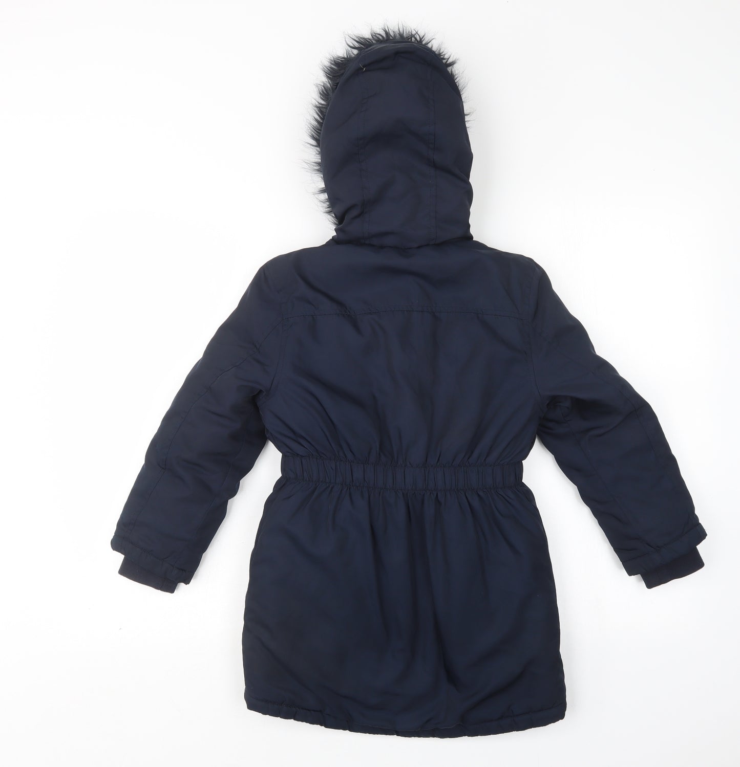 BlueZoo Girls Blue   Parka Coat Size 7-8 Years