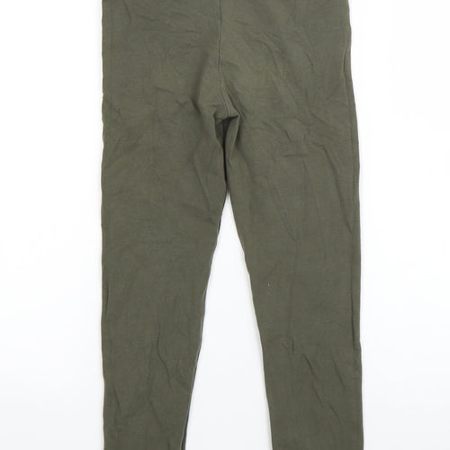 River Island Girls Green  Cotton  Pyjama Pants Size 9-10 Years