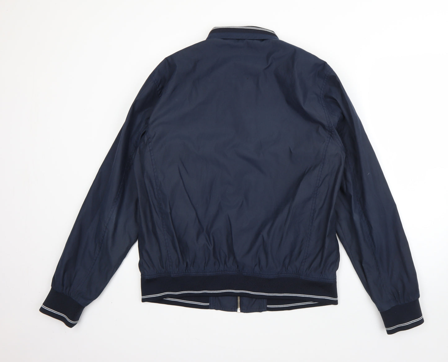 M&S Mens Blue   Jacket  Size M  Zip