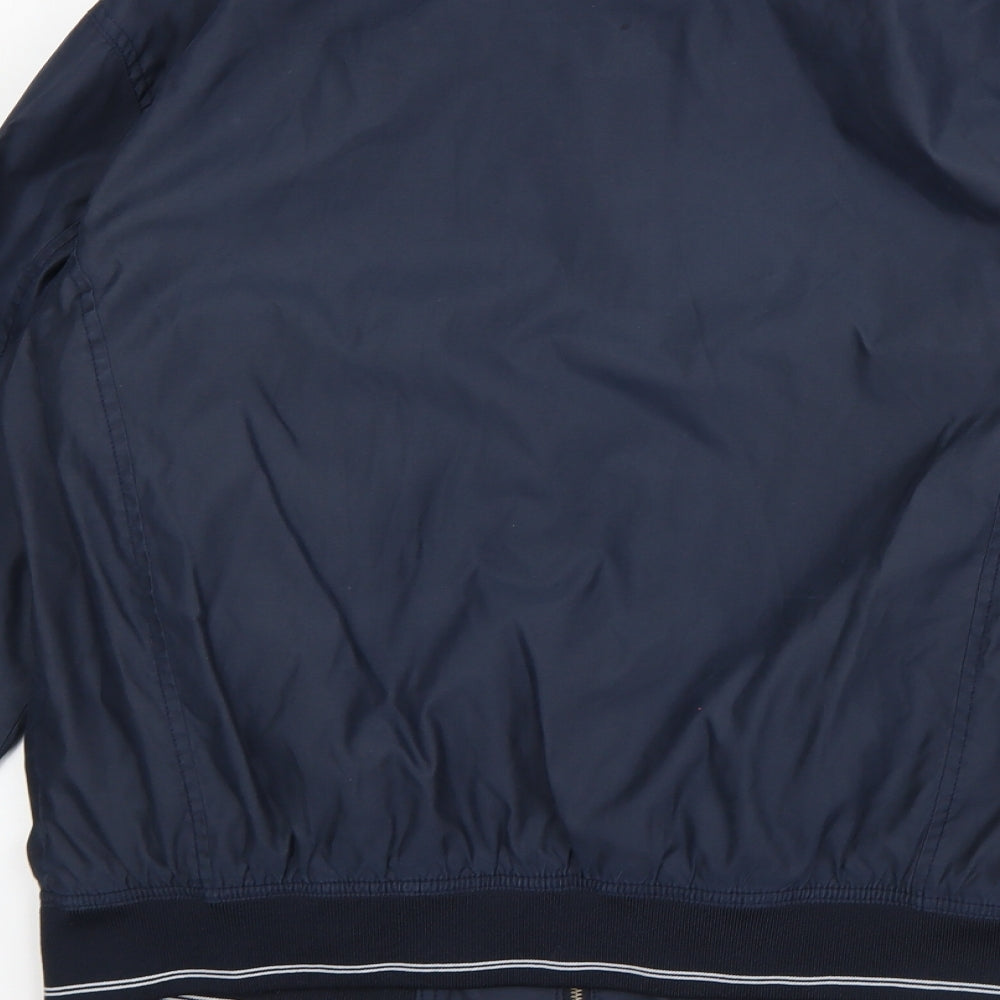 M&S Mens Blue   Jacket  Size M  Zip