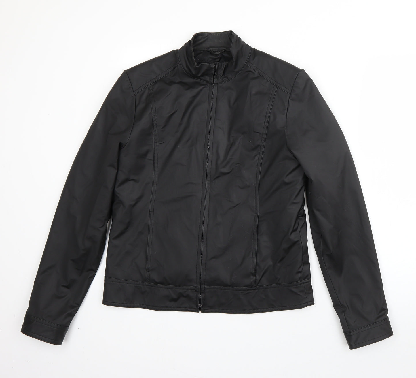 New Look Womens Black   Jacket  Size 12  Zip