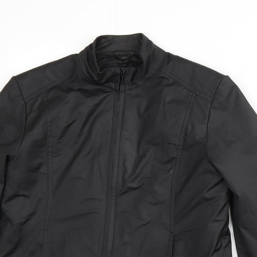 New Look Womens Black   Jacket  Size 12  Zip