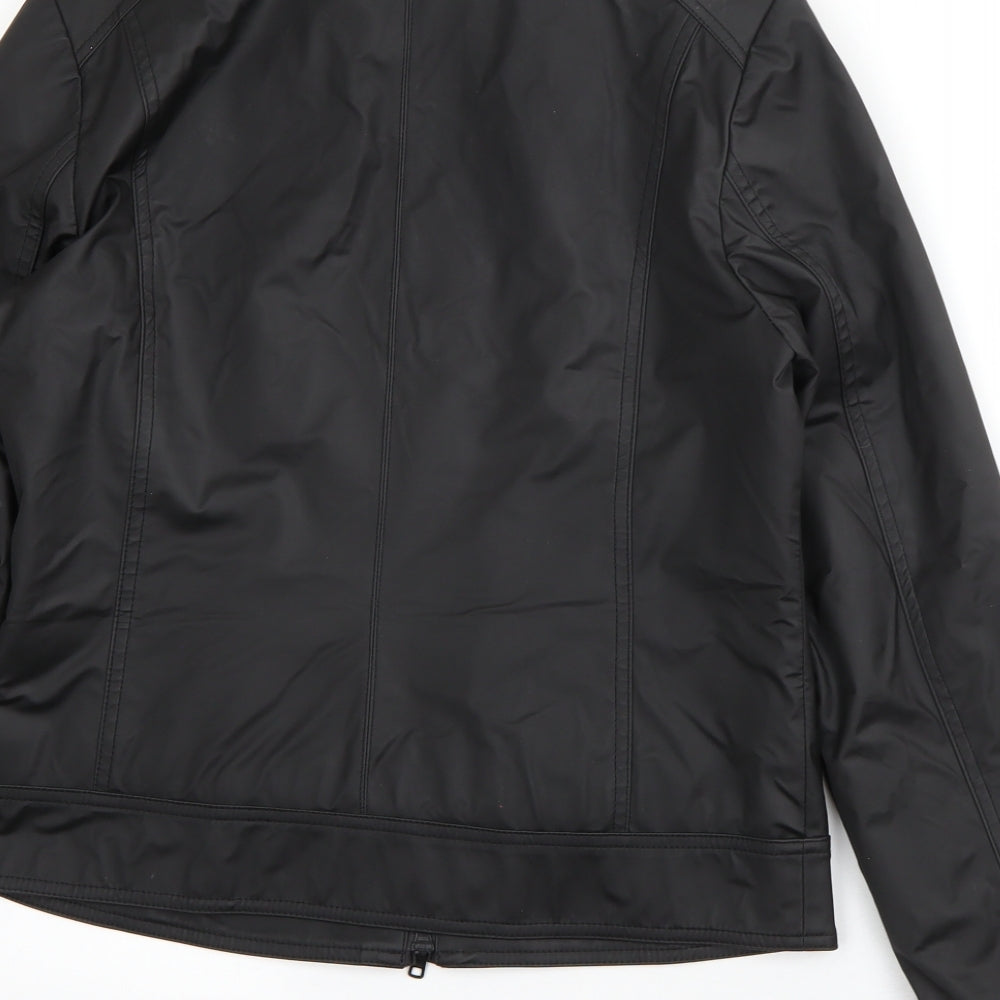 New Look Womens Black   Jacket  Size 12  Zip